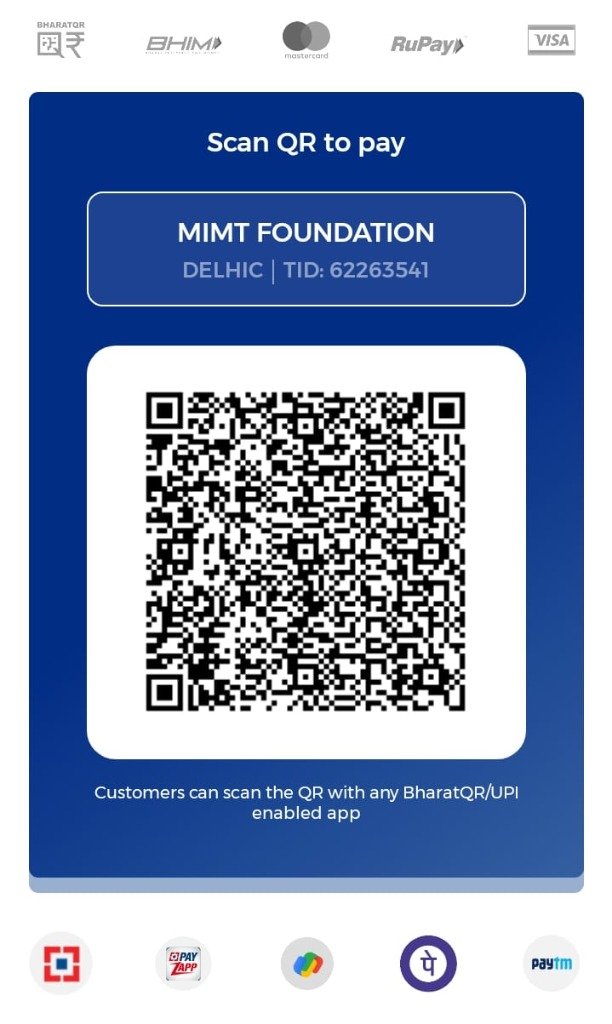 MIMT Foundation BharatQR Scan & Pay